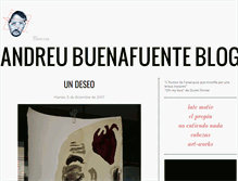 Tablet Screenshot of andreubuenafuente.com